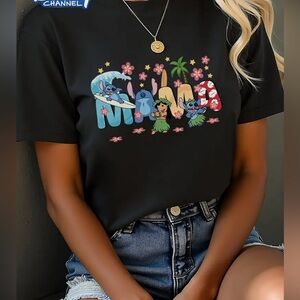 NWOT Stitch Mama Shirt